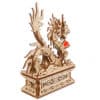 Ugears Drache – 3D-Holzpuzzle-Kästchen