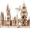 Ugears Schloss Hogwarts™ Modellbau-Set
