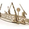 Ugears Gleise-Set mit Bahnübergang