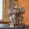 Ugears 3D-Puzzle Karussell
