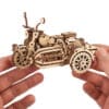 Ugears Hagrids Fliegendes Motorrad™ mit Beiwagen