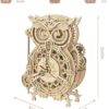 Robotime Eulen Puzzle Pendeluhr