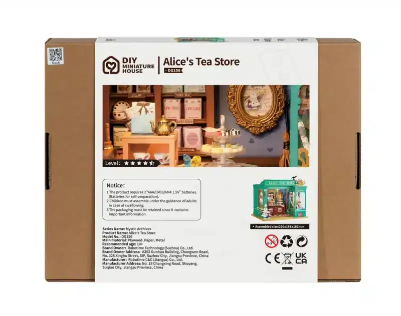 Robotime Alice’s Tea Store