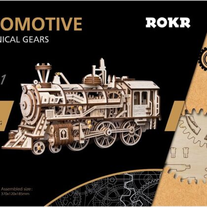 Robotime Mechanische Dampf-Lokomotive