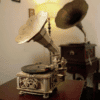 Robotime Classical Gramophone(elektrisches Modell)