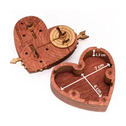 Tin Woodman`s Heart. Eine mechanische Schatzkiste mit Codeschloss