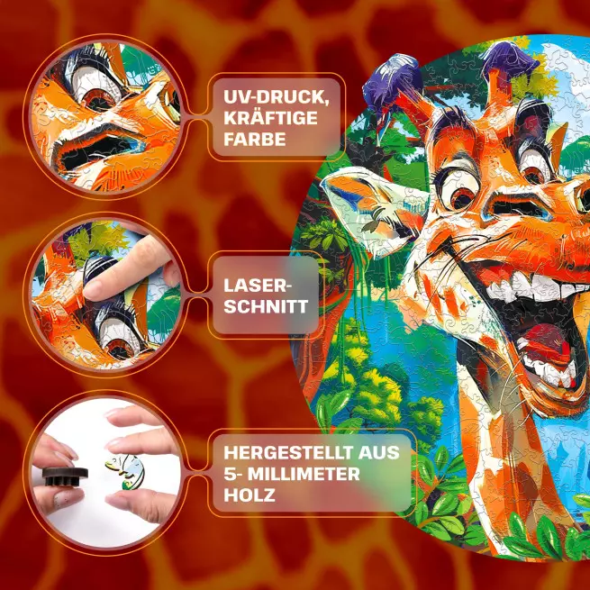 Escape Welt – Lustige Giraffe