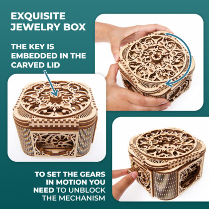 Ugears Treasure Box – Schatztruhe