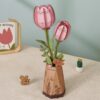 Robotime Pink Tulip / Rosa Tulpe