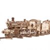 Zauberhaftes Modellbau-Set: Ugears™ Hogwarts Express & Bahnsteig 9 ¾