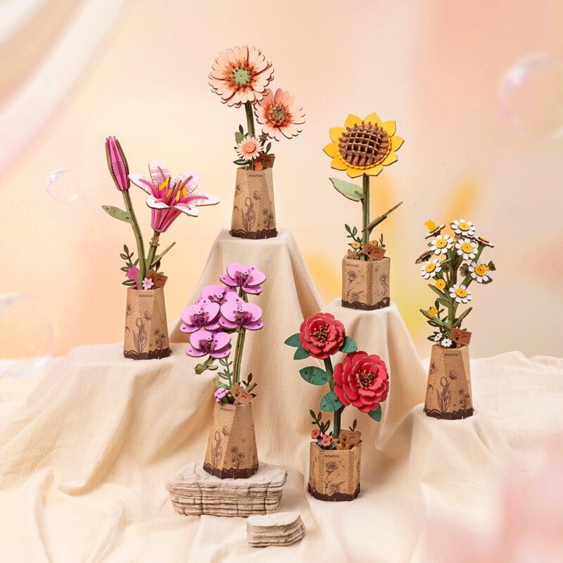 ROWOOD Hellorange Gerbera