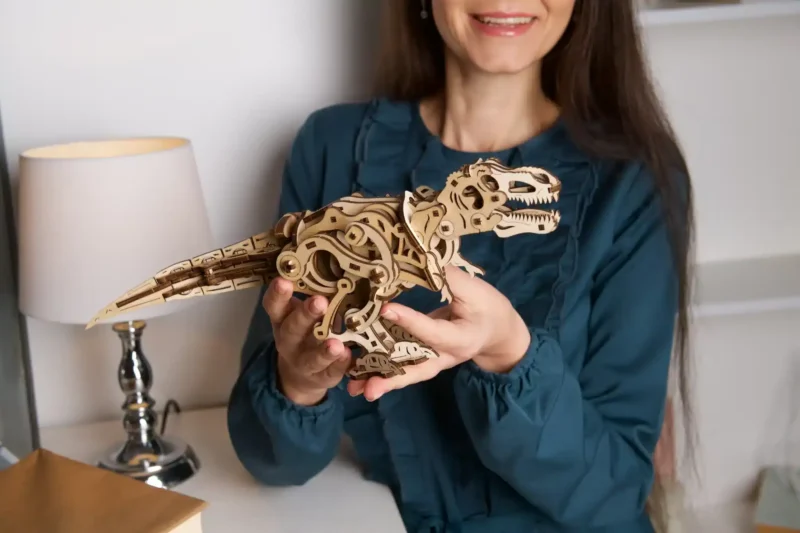Ugears Modellbausatz Stegosaurus + Tyrannosaurus Rex