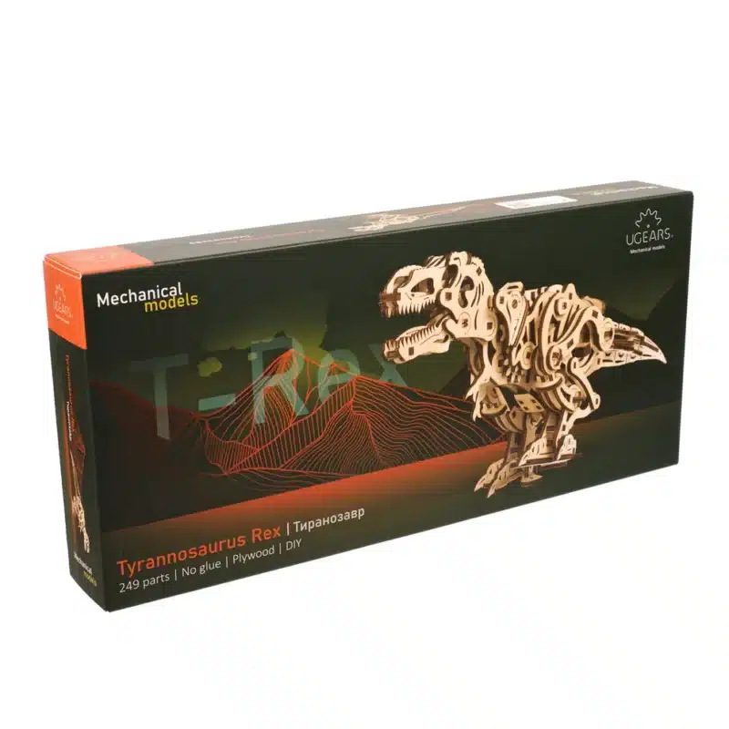 Ugears Modellbausatz Stegosaurus + Tyrannosaurus Rex