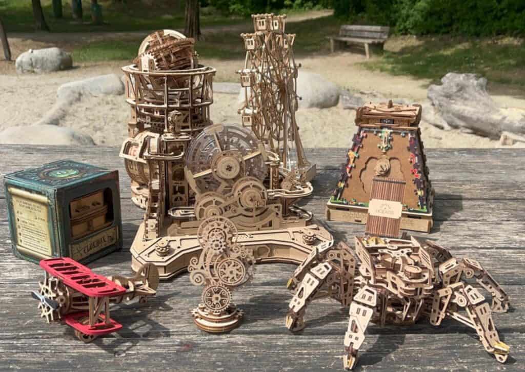 3D Holzuhr bauen – drinnen, draußen und irgendwo dazwischen