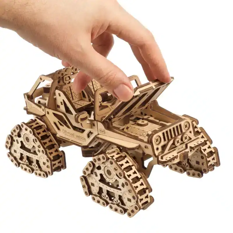 UGears Heavy Boy Truck VM-03 mit Anhänger im Set #2