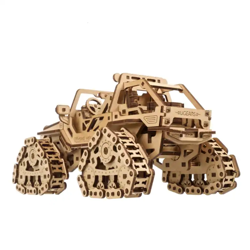 UGears Heavy Boy Truck VM-03 mit Anhänger im Set #2