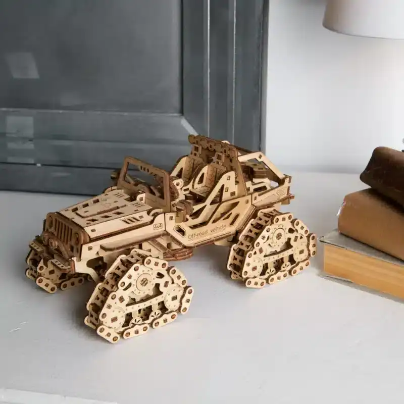 UGears Heavy Boy Truck VM-03 mit Anhänger im Set #2