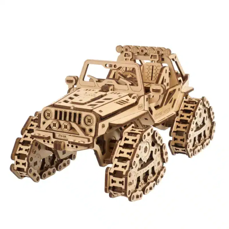 UGears Heavy Boy Truck VM-03 mit Anhänger im Set #2
