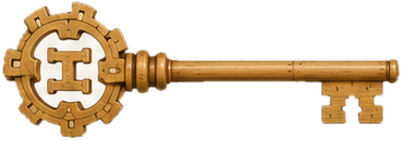 Astors Schlüssel mit H-Zahnrad